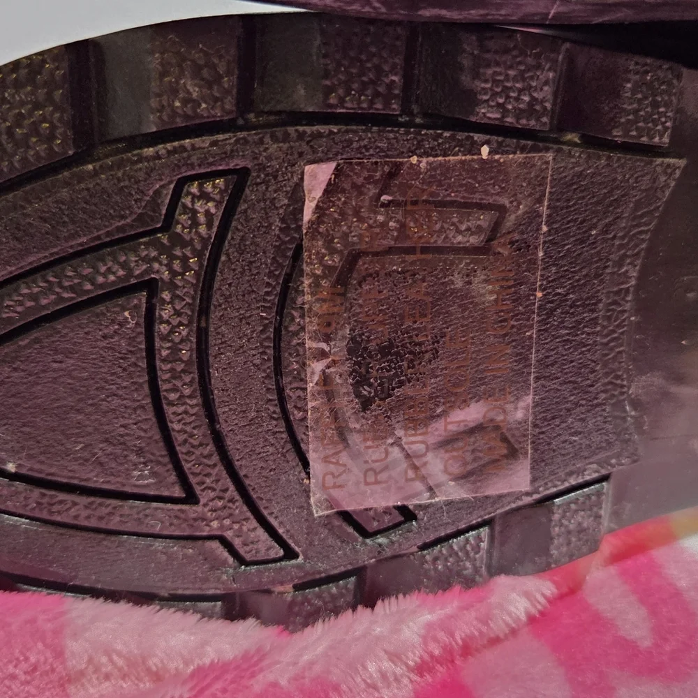 Sugar Women's Black Rain Boot, Size 9 - Picture 9 of 9